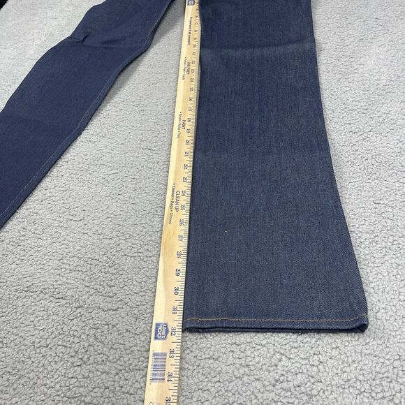 VTG Deadstock Levis Saddleman Jeans Womens 28x32 Raw Denim‎ USA Orange Tab 80s - Picture 14 of 16